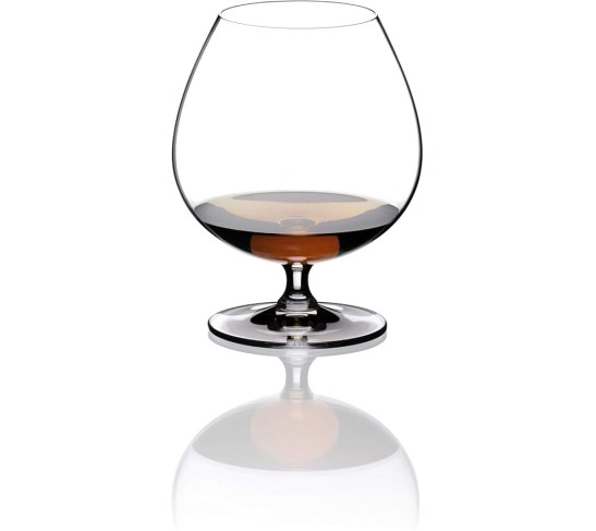 Vinum Crystal Brandy Glass (Set of 4) - Dishwasher Safe, Premium Machine-Made Cocktail Glasses