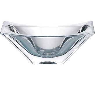 - European Quality Glass - Crystalline - Rectangle Bowl - 10.5" Long, 6.5" Wide - Made in Europe