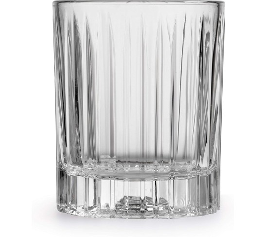 Flashback Double Old Fashioned Glasses, 12-ounce, Set of 4