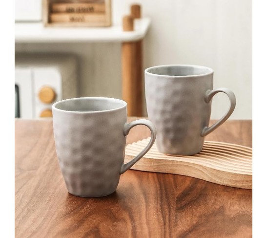 Clara 32-Piece Dinnerware Set Porcelain, Gray