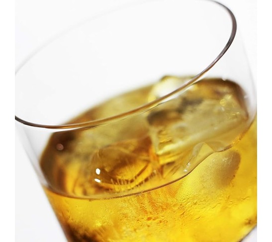 Set of 2 Heavy Base Crystal Whiskey Glasses, 13oz Old Fashioned Tumblers, Ideal for Bourbon, Scotch, and Cocktails (2 SET)